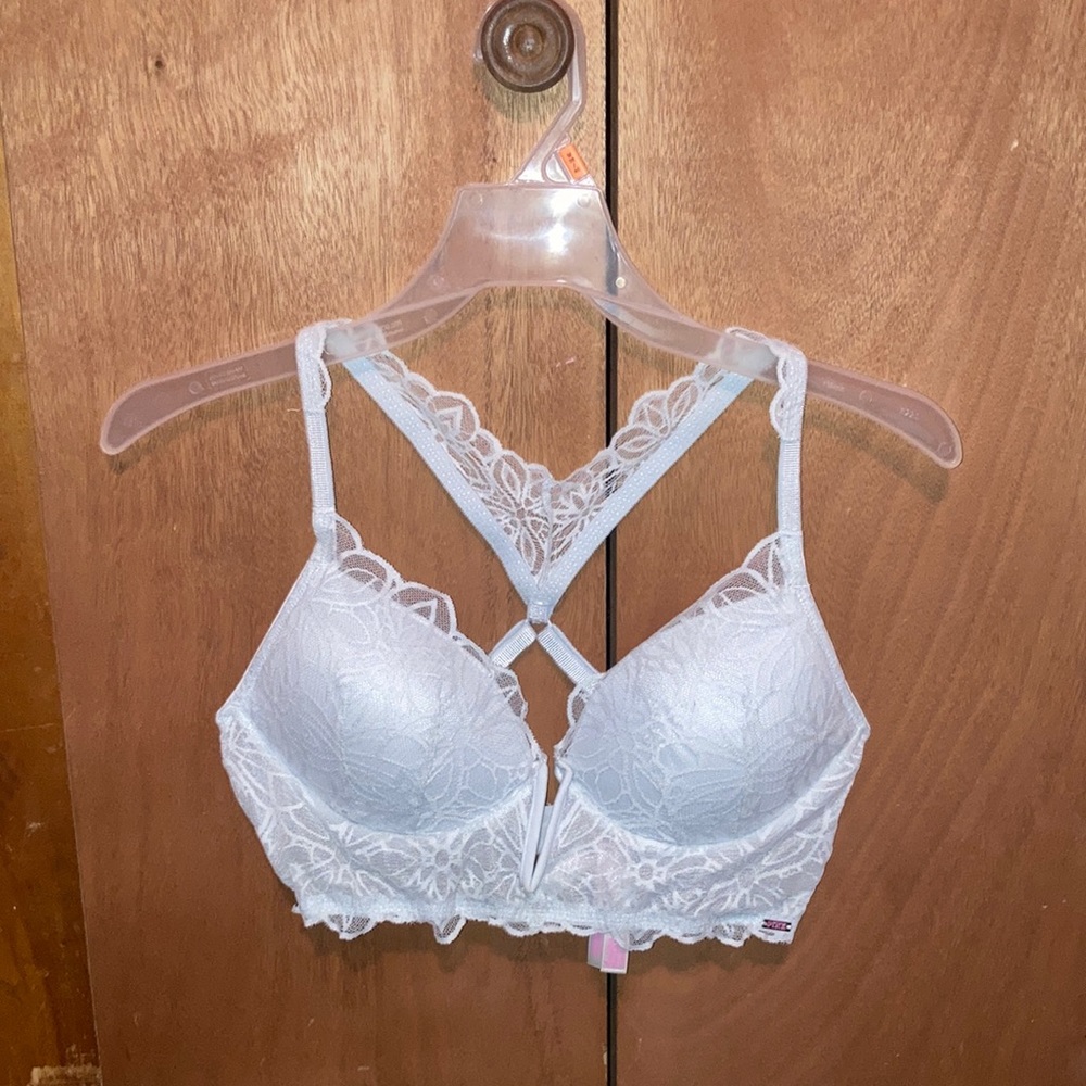 Pink size large bralette worn once